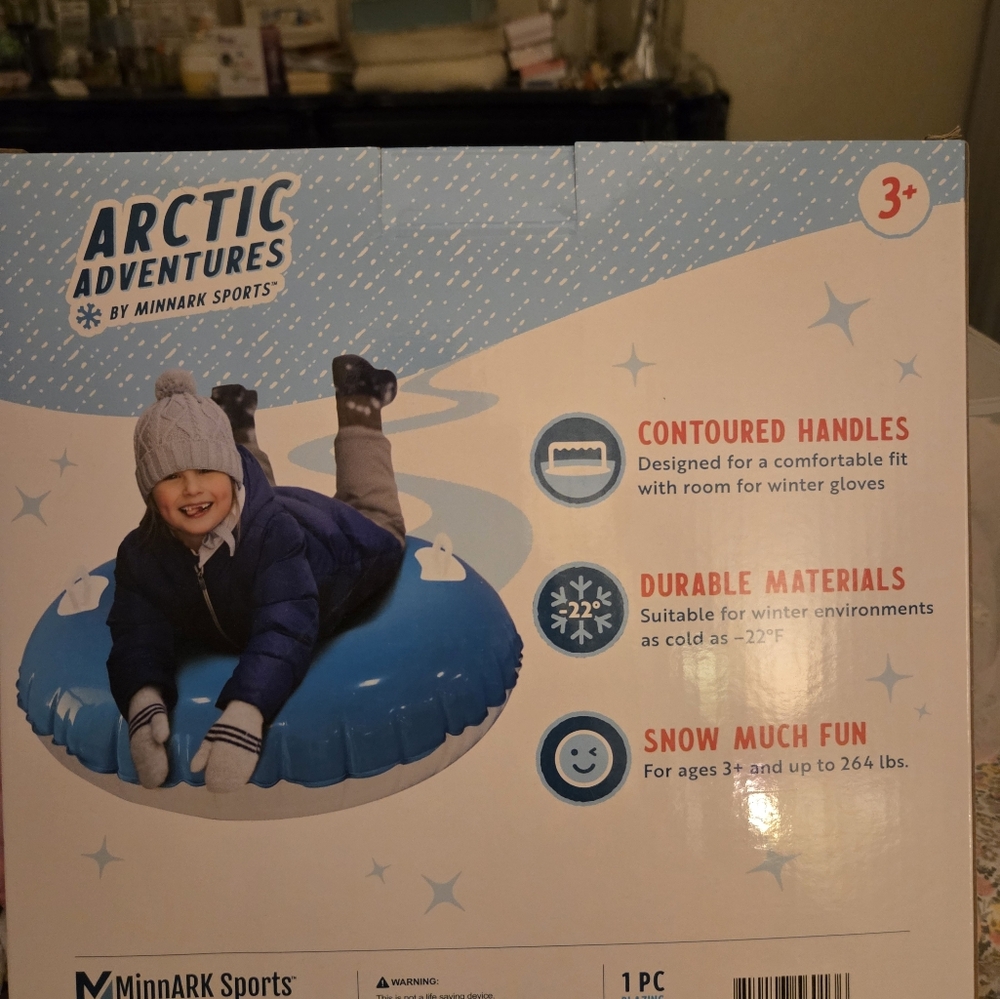 Inflatable Snow Tube Brand New In Box - Picture 3 of 10